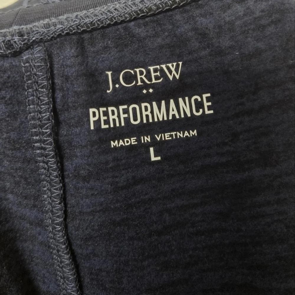 J Crew Performance Sweatpants Navy Blue L